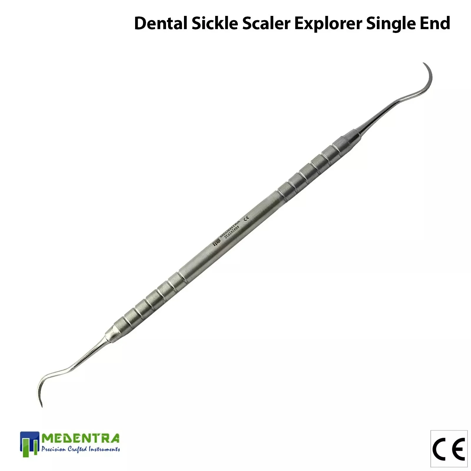 Pro-Grade Dental Sickle Scaler H6/H7 Dentistry Hygiene Scalers for Cavity Preparation Stainless Steel Dental Scalers 5Pcs Set