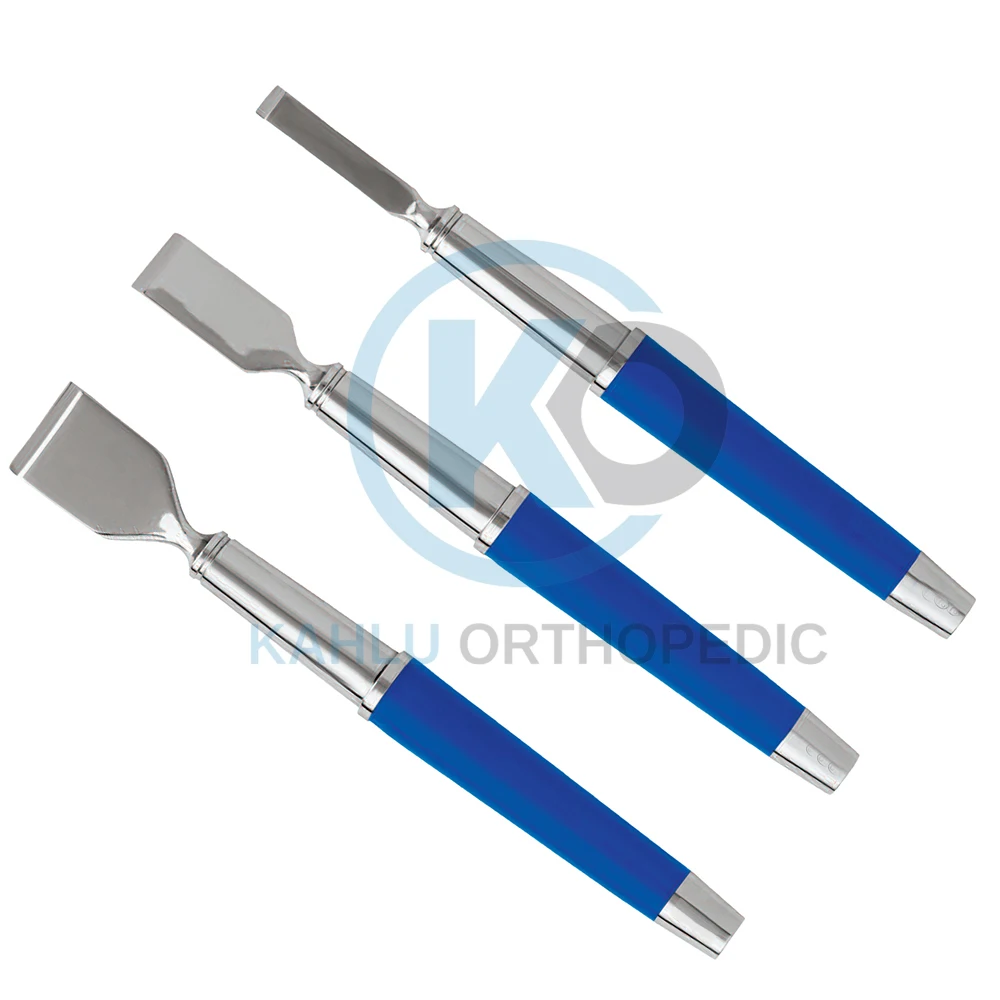 Chisels Surgical High Quality Orthopedic Instruments Osteotome Bone Chisel Instruments By KAHLU ORTHOPEDIC