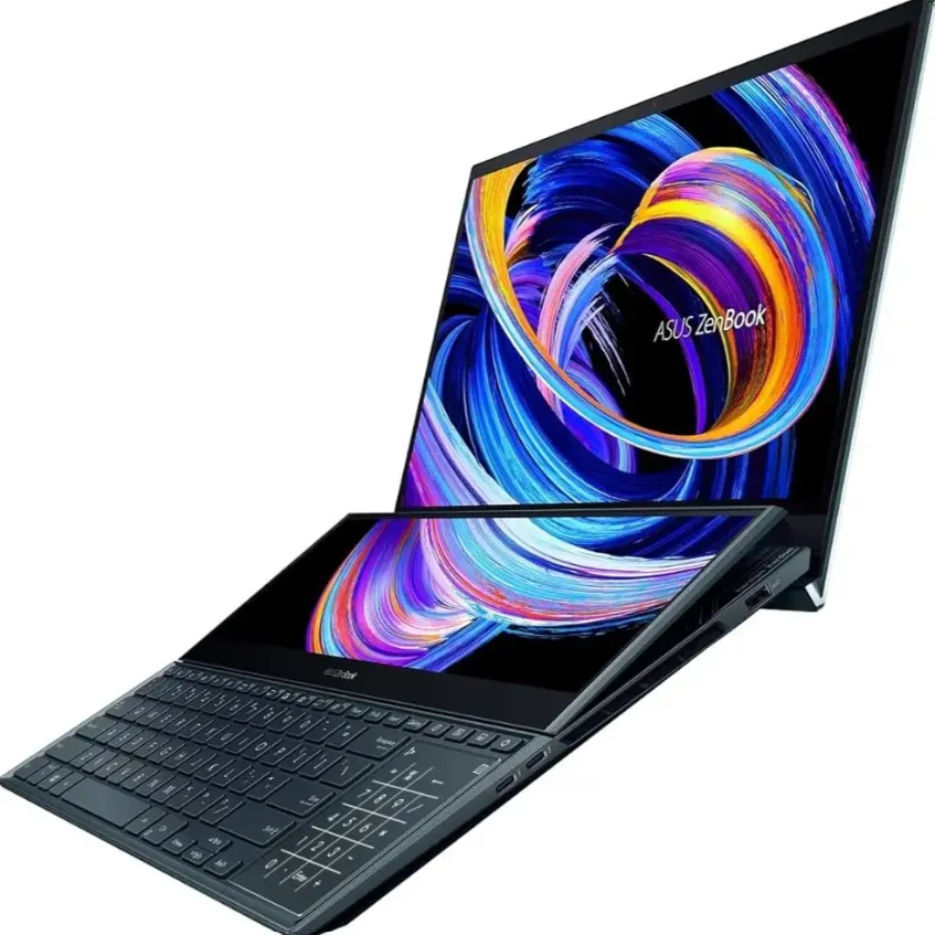 Б/у Новый Zenbook Pro Duo UX582 UX582HS i9 11900H 32GB RTX 3080 1TB ноутбук