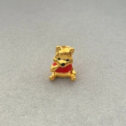 New 925 Sterling Silver  Pooh Bear Charm For Pandoraer Bracelet Tigger  Piglet Dangle Charm For Women Jewelry Making