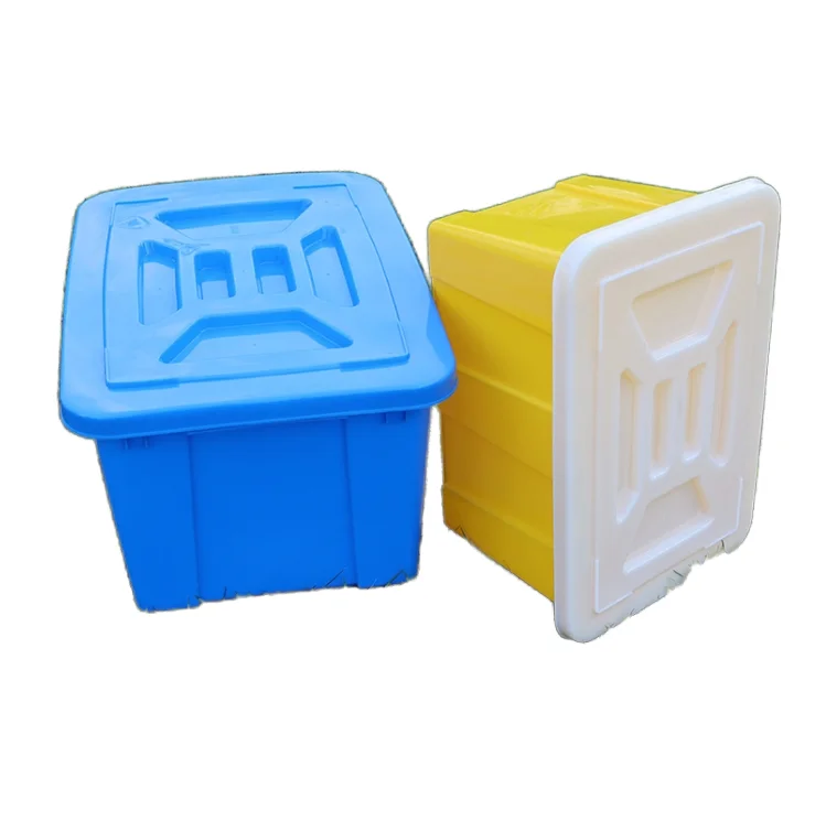 wholesale Large 30L-3000L Plastic crates HDPE Solid Turnover Box long liquid plastic container