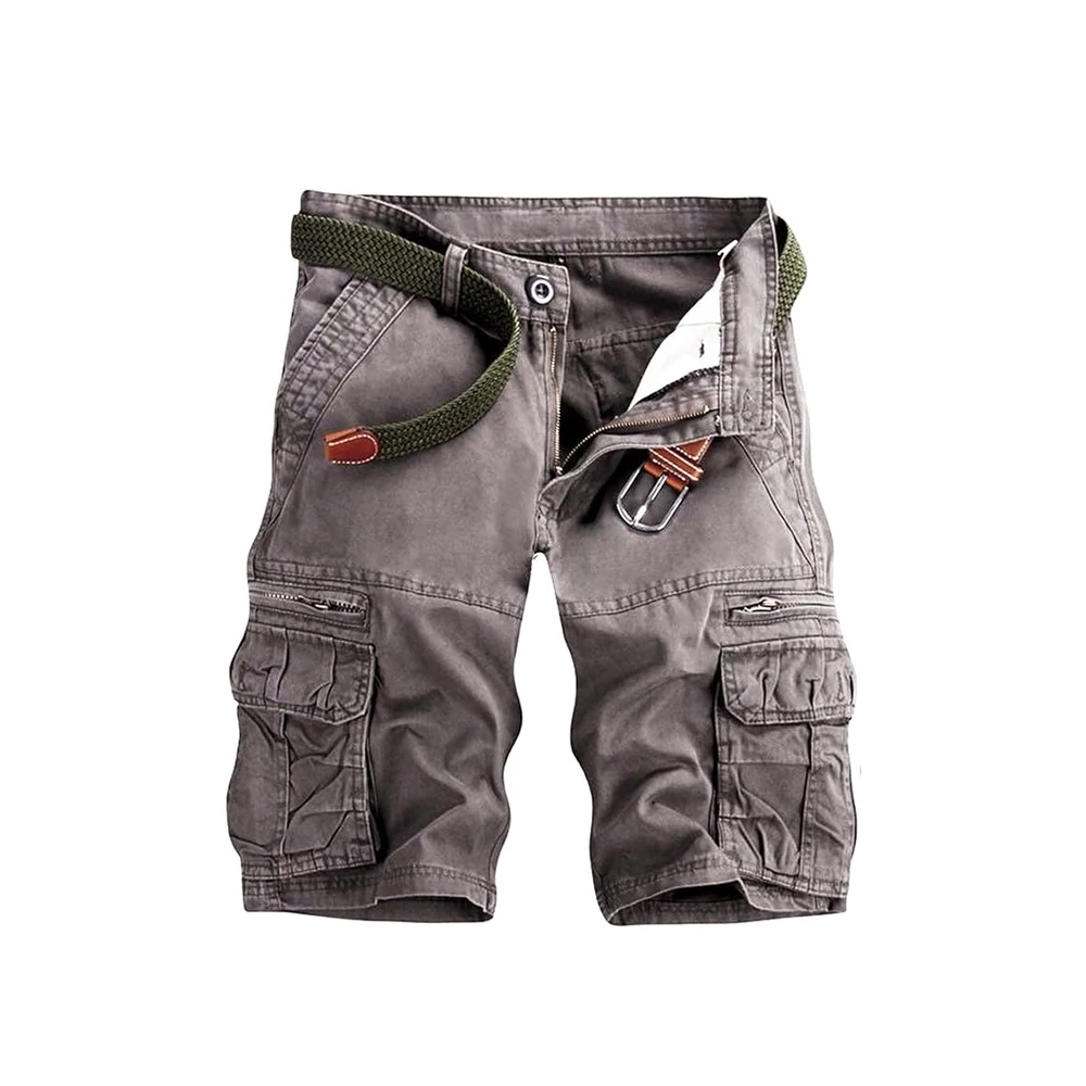 Fashion Cargo Shorts with Modern Design and Practical Pockets - Stylish and Functional for Urban and Outdoor Activities