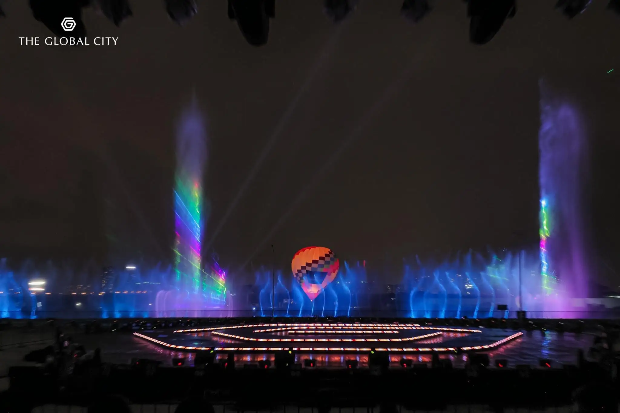 Вьетнамский танцевальный фонтан