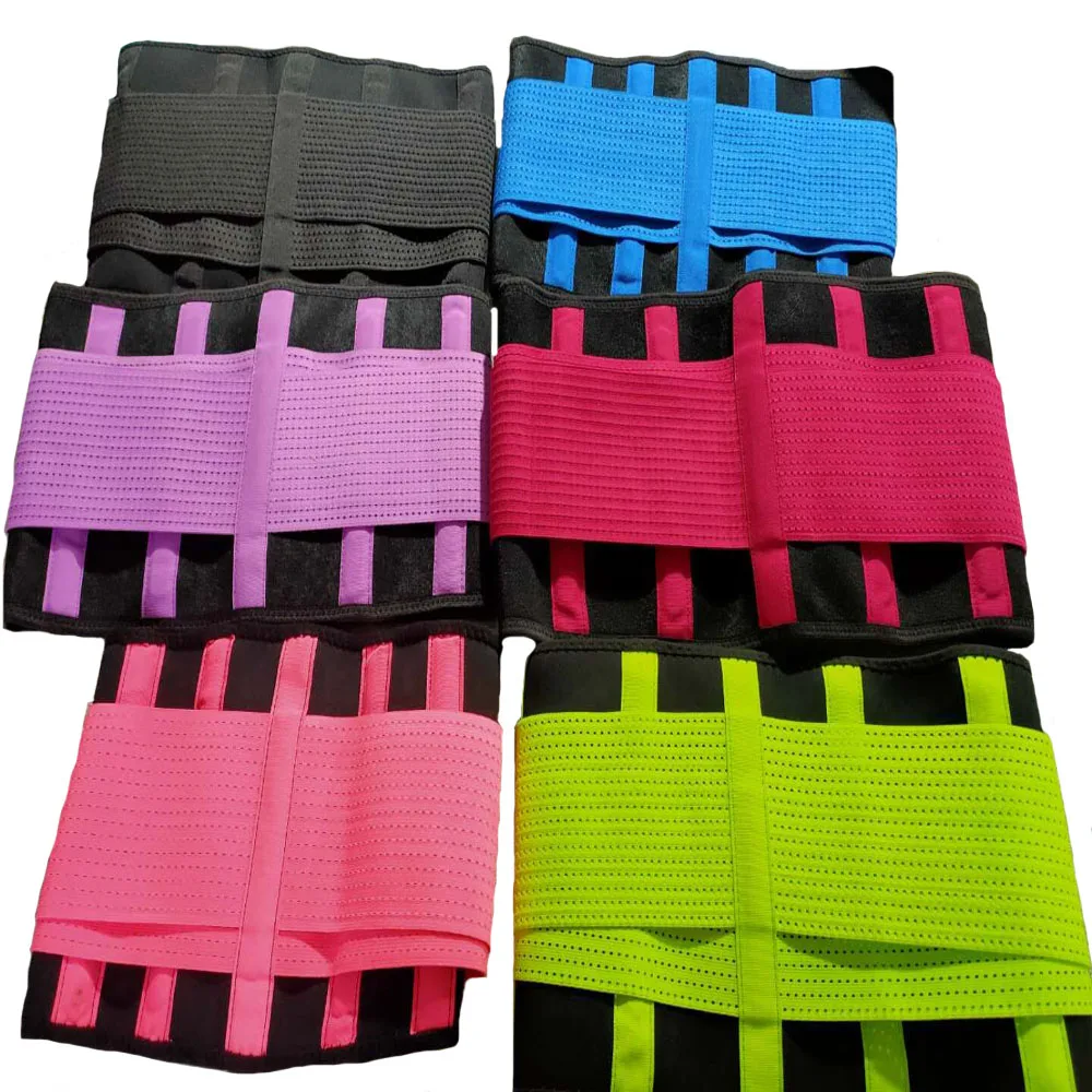 Wholesale Custom Sweat Waist Trimmer Slimming Tummy Band Weight Loss Fitness Waist Trainer Belt