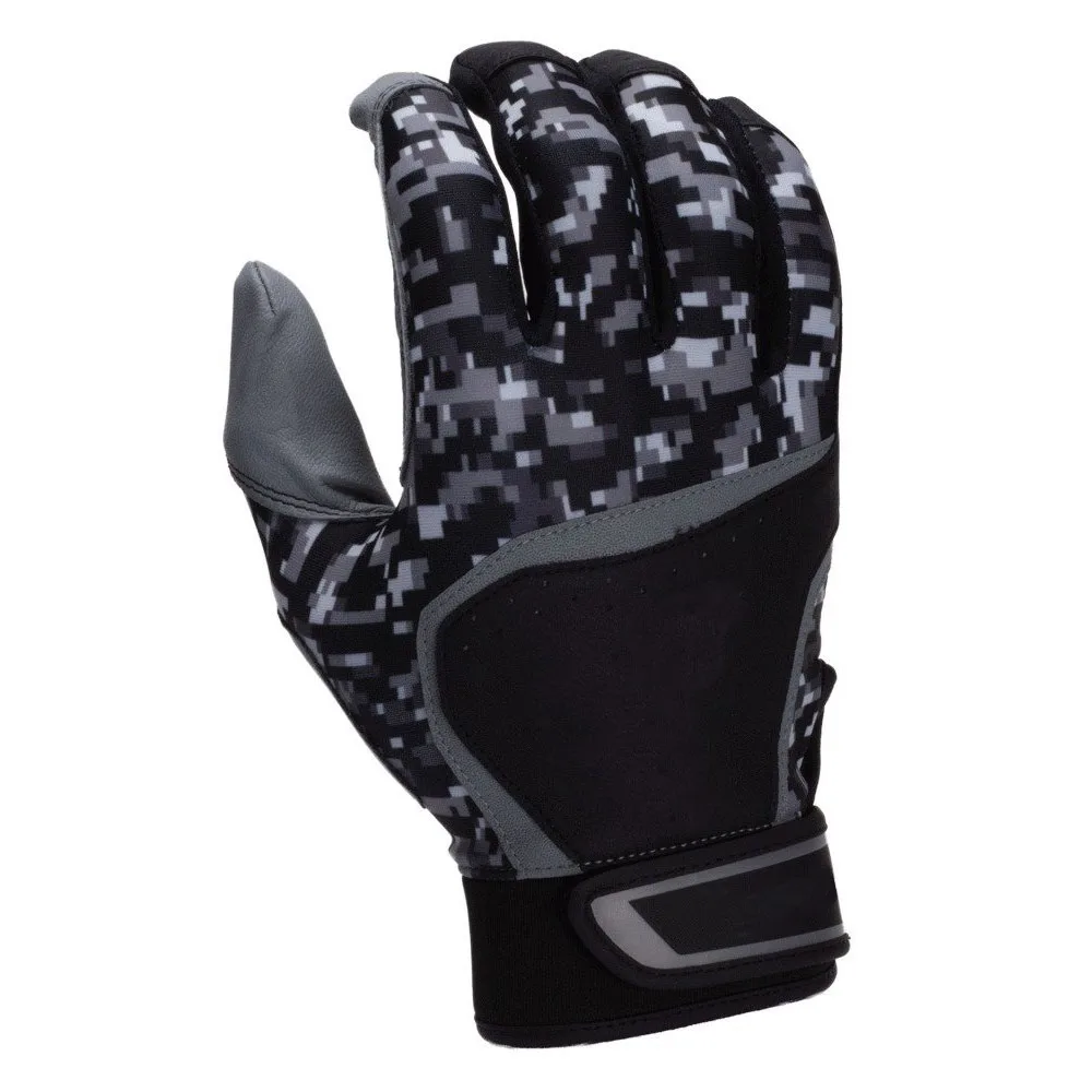 2024 Best Leather Baseball Softball Batting Gloves Custom Logo Sports Gloves for Outfield & Infield Players Made in Pakistan