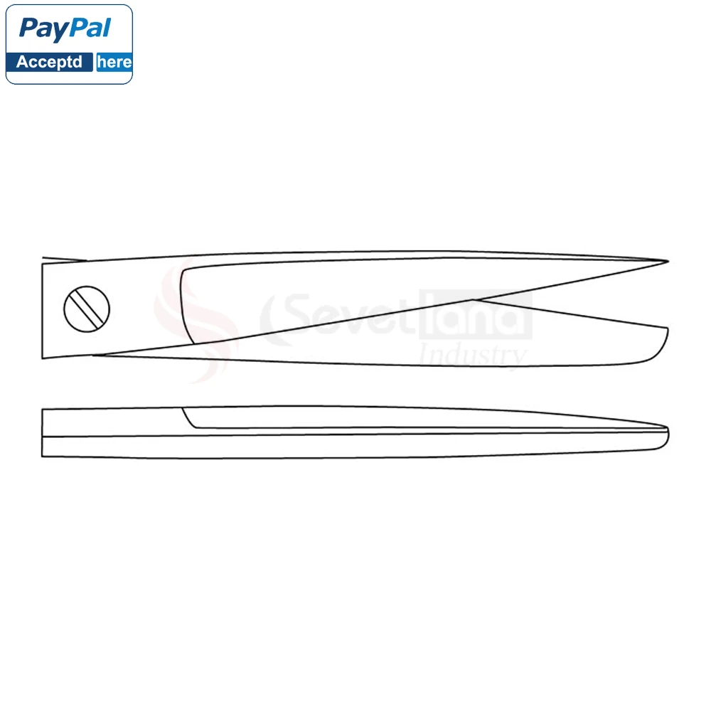 Premium Quality STANDARD operating scissors straight sharp/blunt Surgical Instruments Made German Stainless Steel Scissors