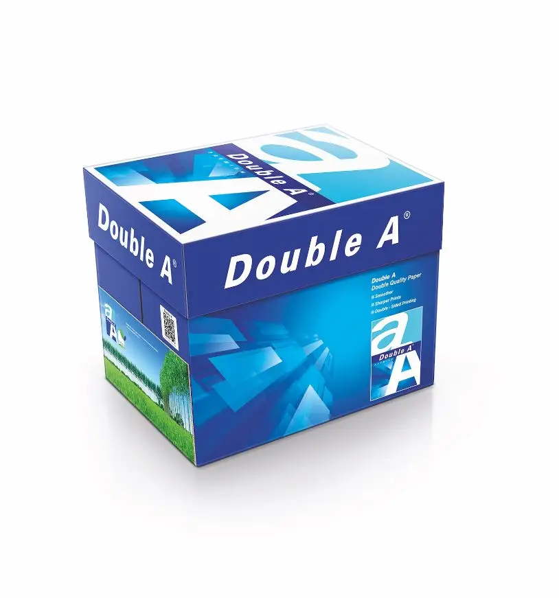 Double A Premium Cheap price wholesale FSC A4 80gsm copy paper Available In Bulk Quantity Ultra Bright Sheets