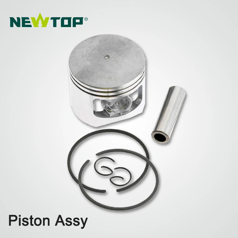 Chinese supplier gasoline chainsaw spare parts cylinder and piston for sales