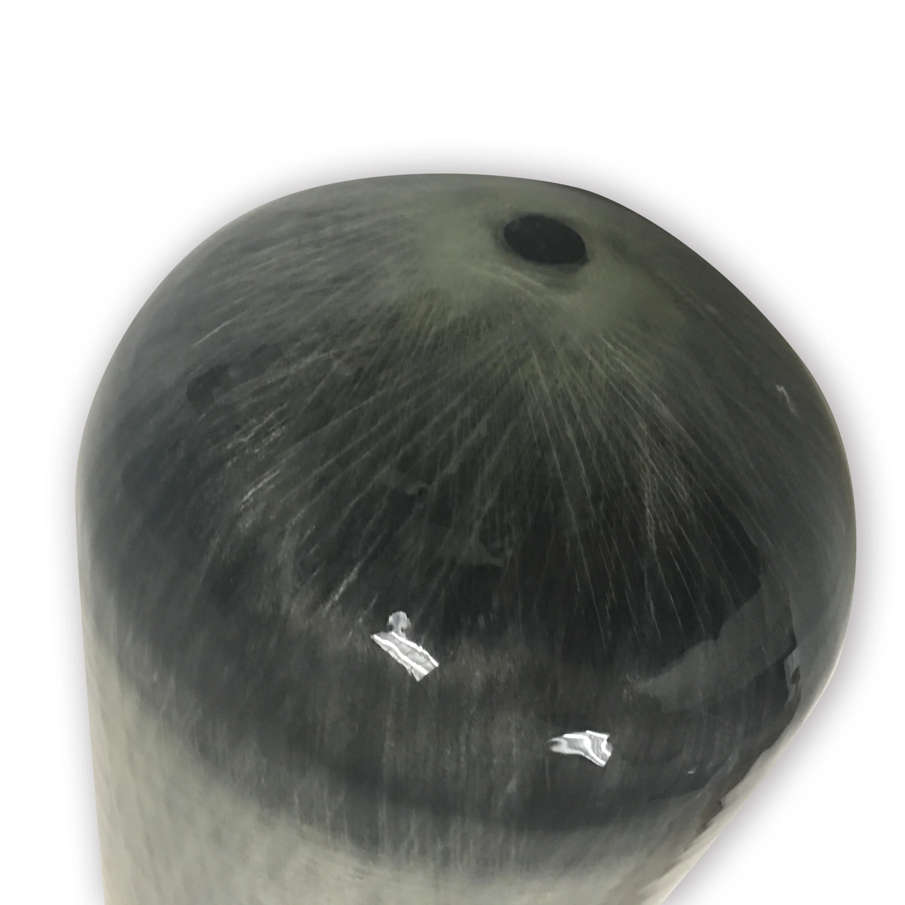 9L CE Carbon Fiber Cylinder 4500psi Working Pressure Paintball Tank High Gray Oxygen Cylinder for Diving Sport Low Oxygen 1pcs