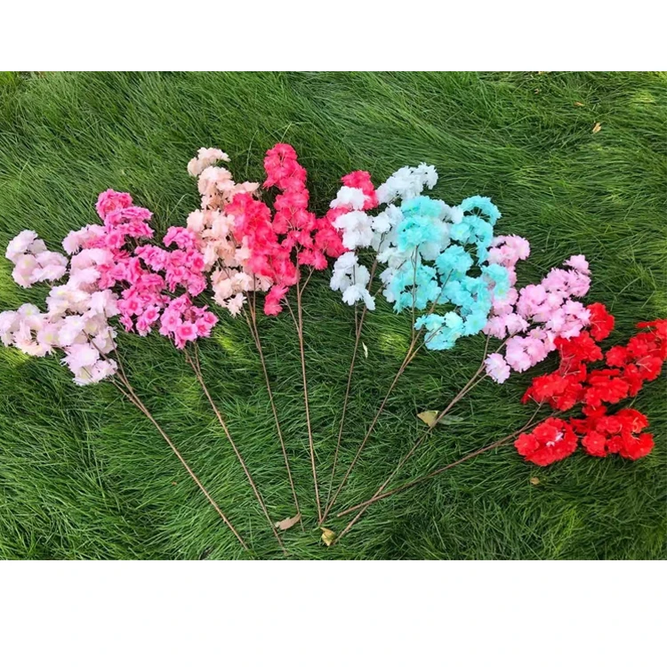 Make Fiberglass 10 feet 3m Indoor Outdoor Decor Big High Simulation Fake Pink White Sakura Trees Artificial Cherry Blossom Tree