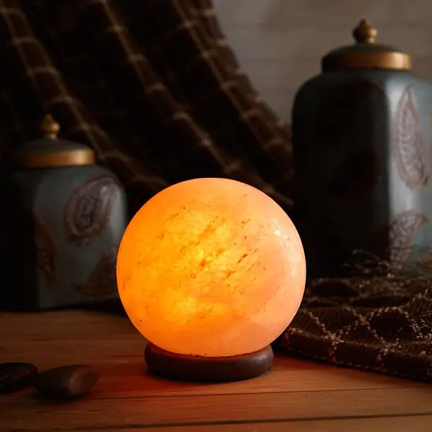 Trendy Product Himalayan Rock Sphere USB Salt Lamp for decoration & multi purpose - Dealers from Pakistan