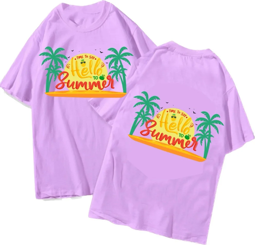 Short Sleeve t Shirts drop shoulder Good Quality Solid Color Soft and smooth fabric - From FMF VN verified manufacturer clothes