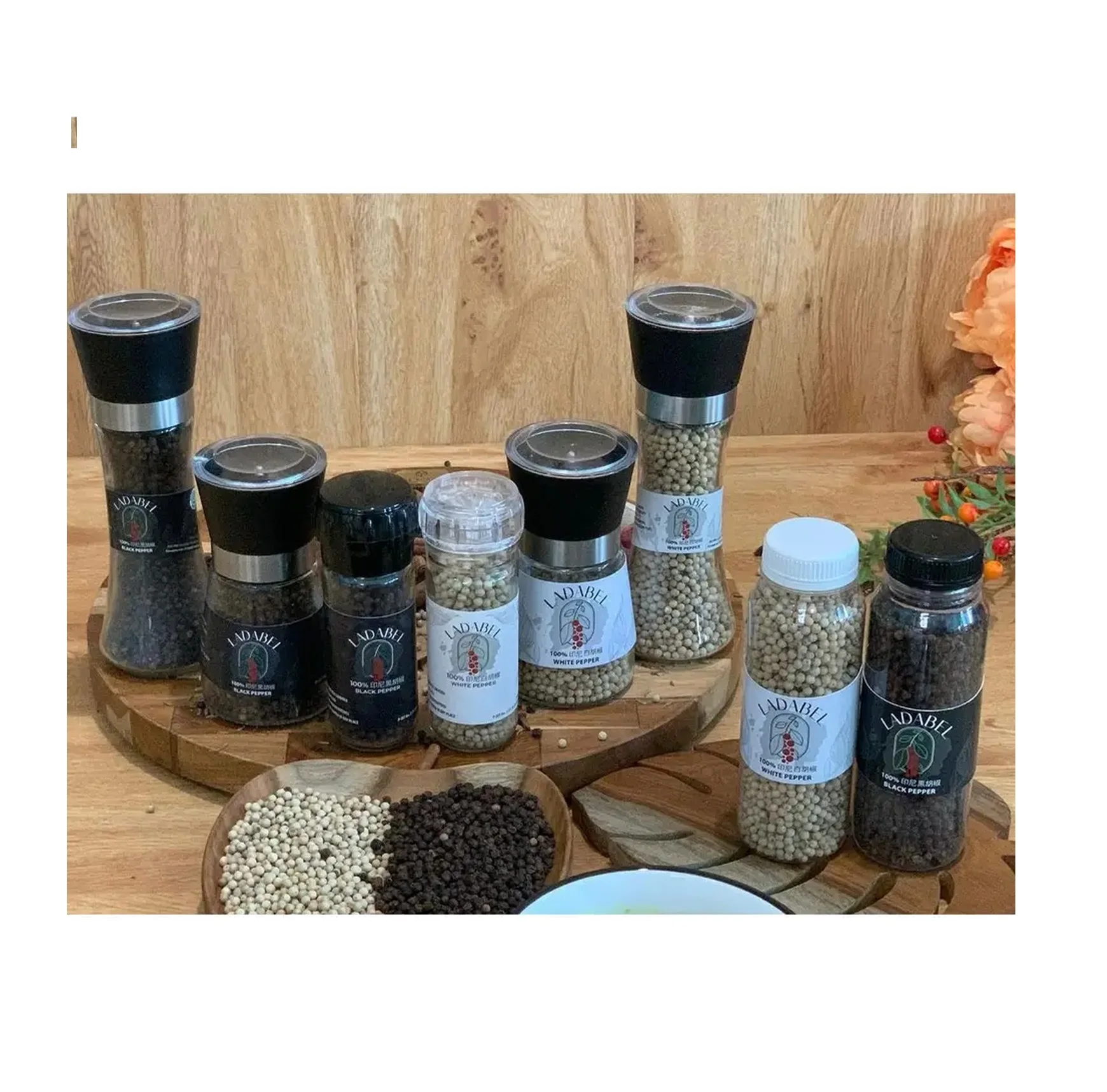 Cheap Price Wholesale Dried Black Pepper Single Spices Black Pepper Powder & Extract International With Grinder From Indonesia