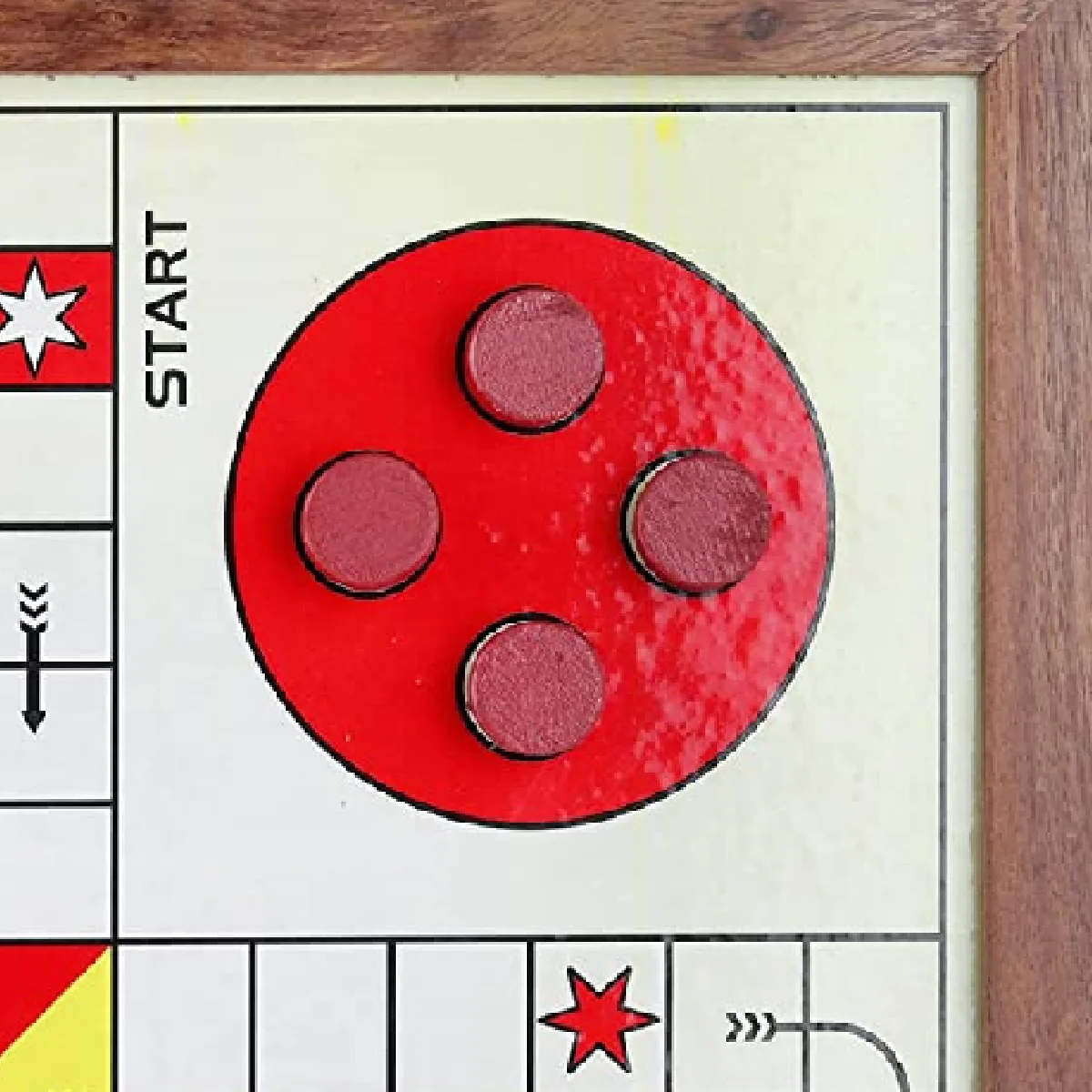 Professional Manufactures Factory Direct Sale Wooden Ludo Board Game Indoor Board Game For Kids and Adult