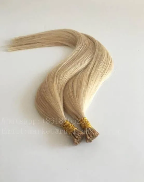 Factory Price Manufacturer Supplier Vietnamese Keratin Glue Bond I tip Hair Extension Remy Human Hair Bulk