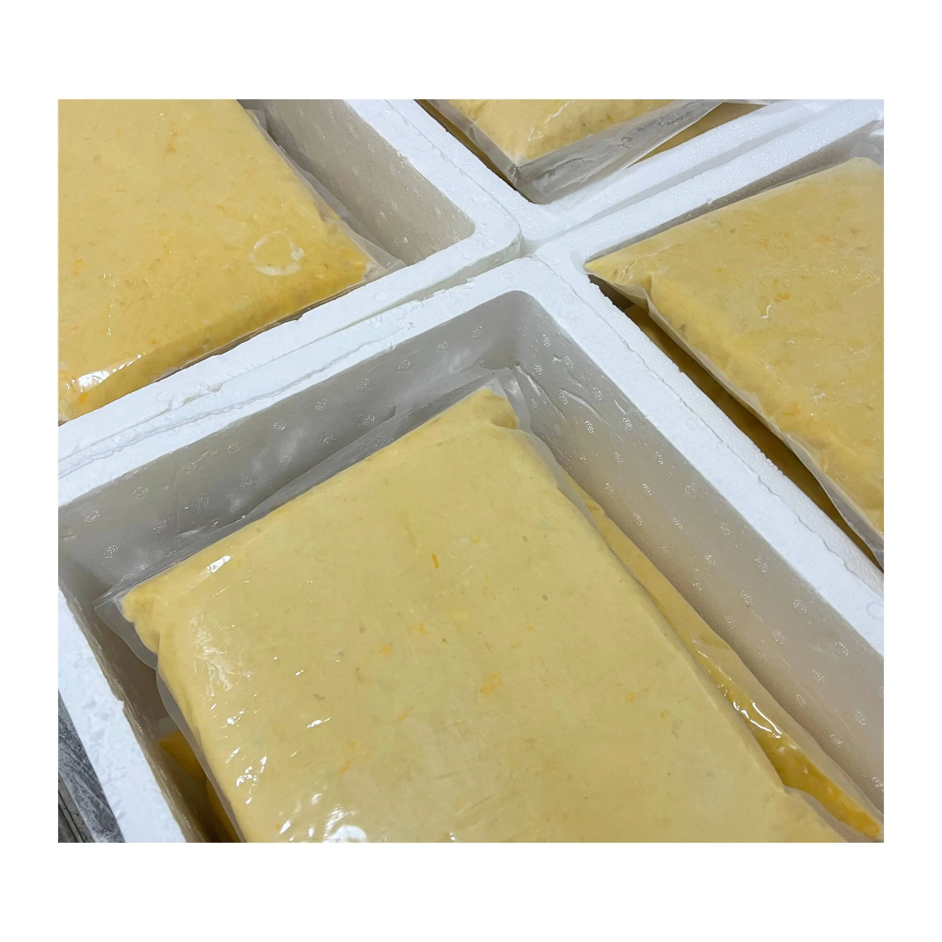 Top Seller Cheapest Price Natural Fresh 100% Pure Durian Paste Free Additives  24 Months Shelf Live With Unique Vacuum Pack Desi