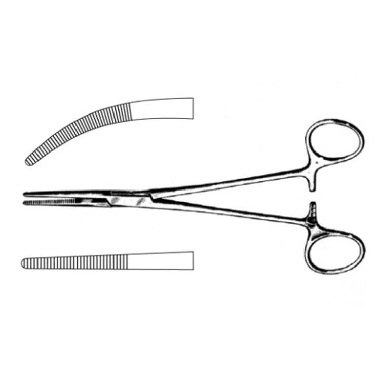 Lowest Price Stainless Steel Straight Artery Forceps Medical Grade Single Use Kelly Artery Haemostat Forceps