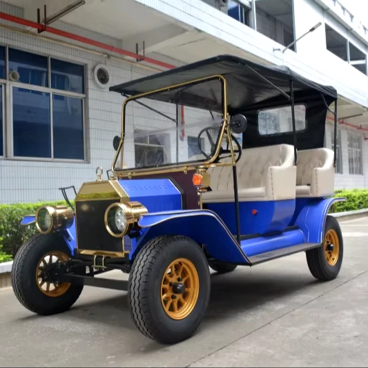 Factory Price 4 Wheel Electric Car Classic Wedding Buggy Car
