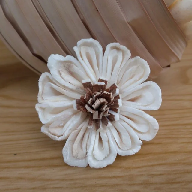 Sunflowers Sola Wood Artificial Flowers Wholesale Handicraft Home Decor Decoration Thailand Reed Diffuser