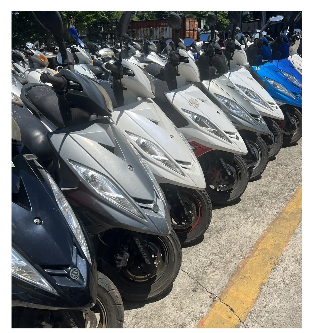 hot sales used scooter from Taiwan Kymco 250cc Gas Motorcycle Used 50cc Parts 150cc