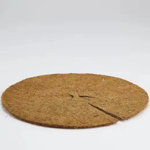 Eco-friendly Coir mulching mats for the safety of plants and ground, provides the young plants with essential nutrients
