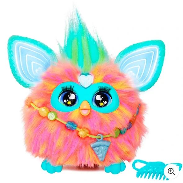 2024 Новая цена Furbys Coral 15 модных аксессуаров интерактивные плюшевые игрушки для 6-летних девочек и мальчиков старше активный голос