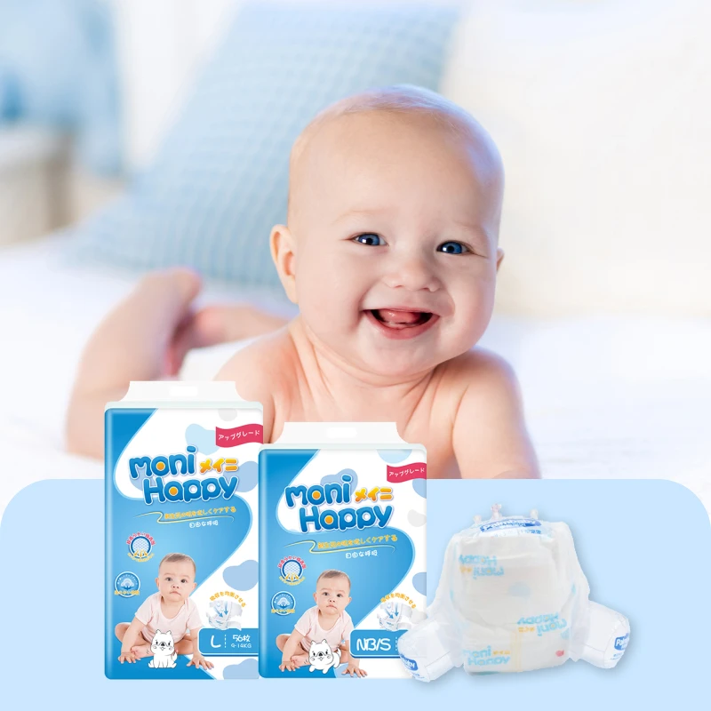 Free Samples Diapers for New Born Wholesale Cheap Infant Nappy Quick Dry Disposable Baby Diaper