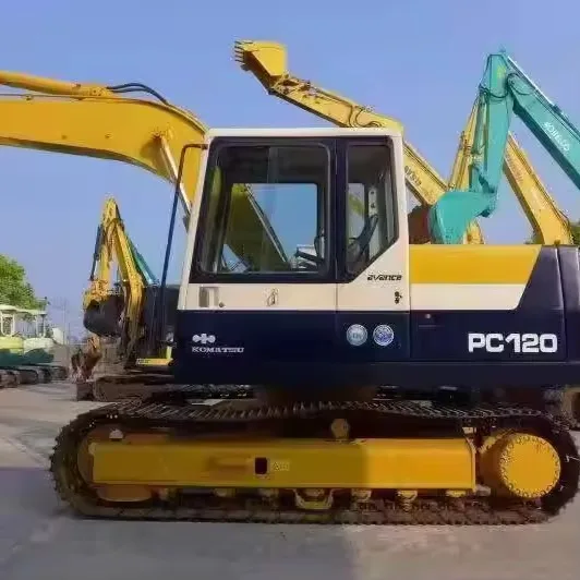 Продажа подержанных экскаваторов komatsu pc120, эффективная лесохозяйственная техника