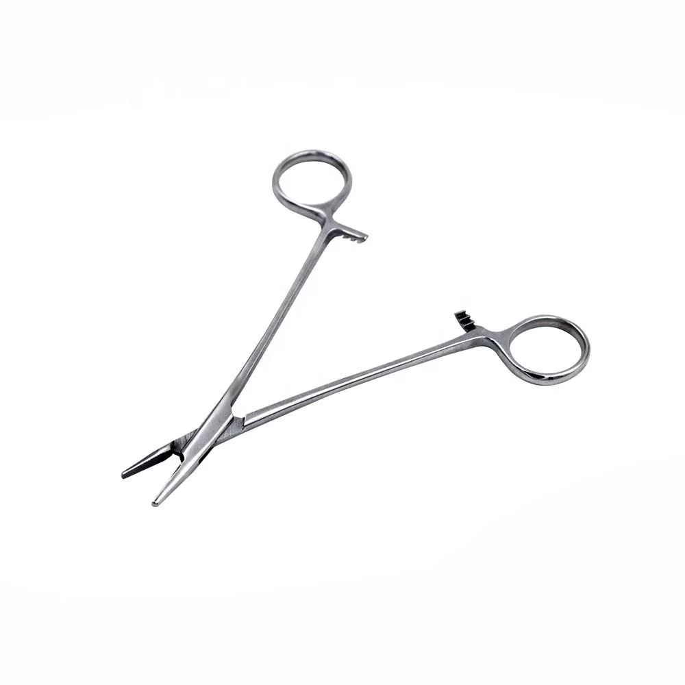 16cm18cm Stainless Steel Surgical Handle Needle Clamp Suture Needle Holder Forceps For Livestock Animal Veterinary Instruments