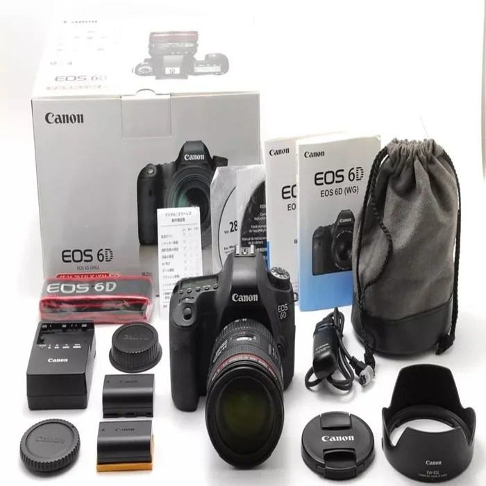 FREE SHIPPING 6D Mark II DSLR Camera with EF 24-105mm USM Lens