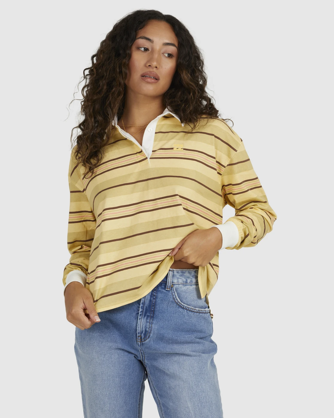 Customize  Rugby Jersey  Long Sleeve Cheap Rugby Polo Double Up Rugby  Polo Shirt