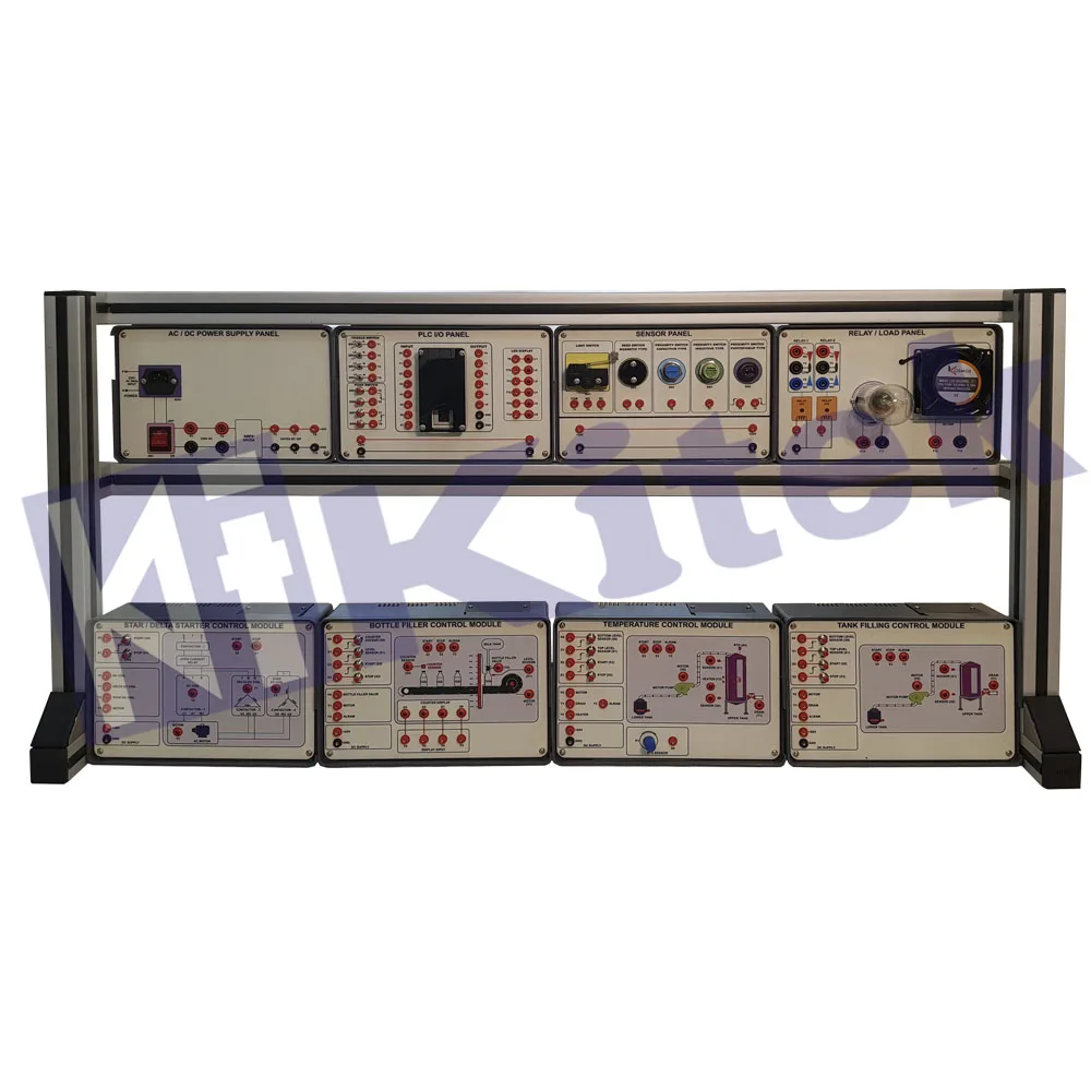 Programmable Logic Controller Trainer Compact Mechanical and Electrical Integration PLC Module Training Set