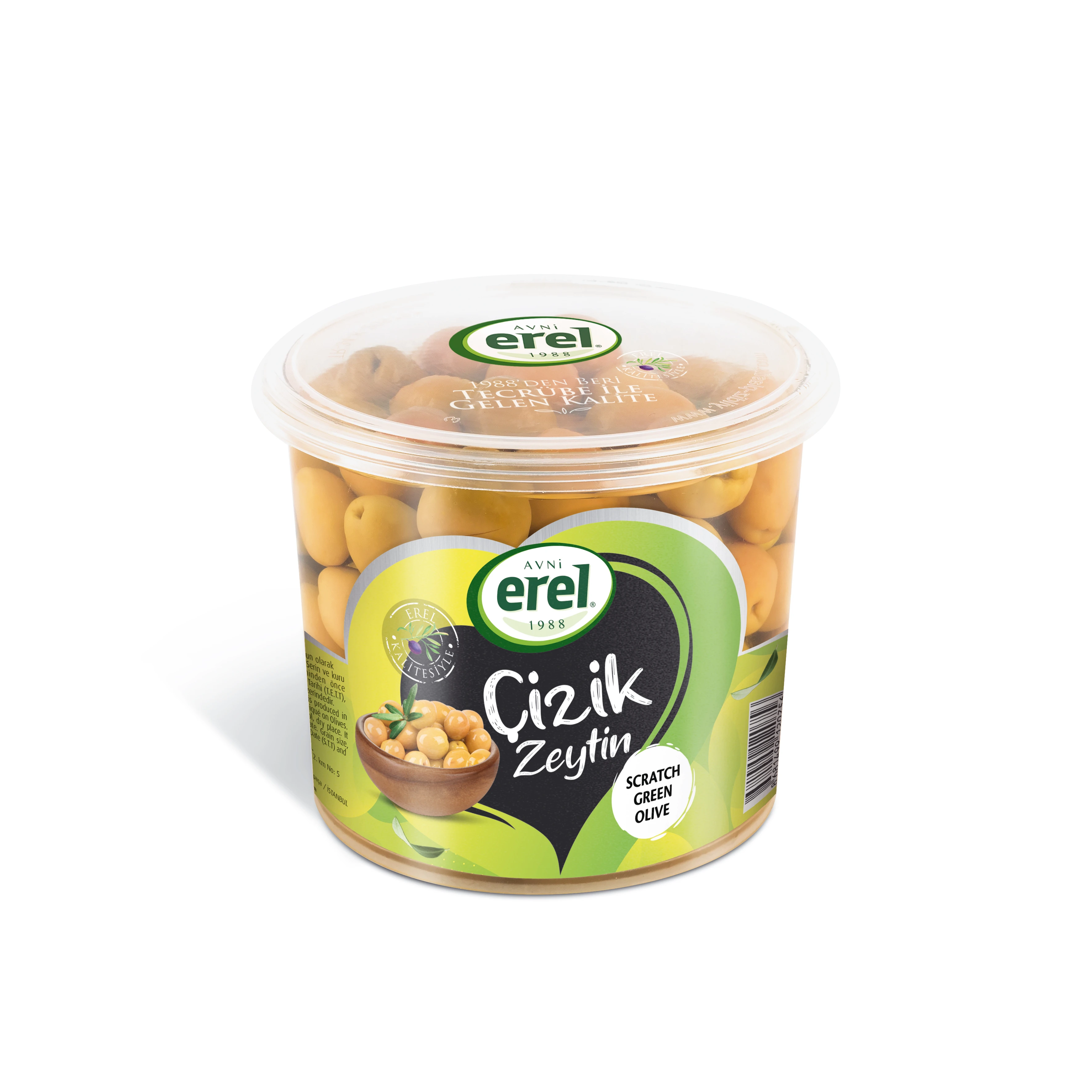 Scratched Green Olives  Fresh/Soft  Bulk Sale 400gr  Premium Quality and Best Price Made in Turkey