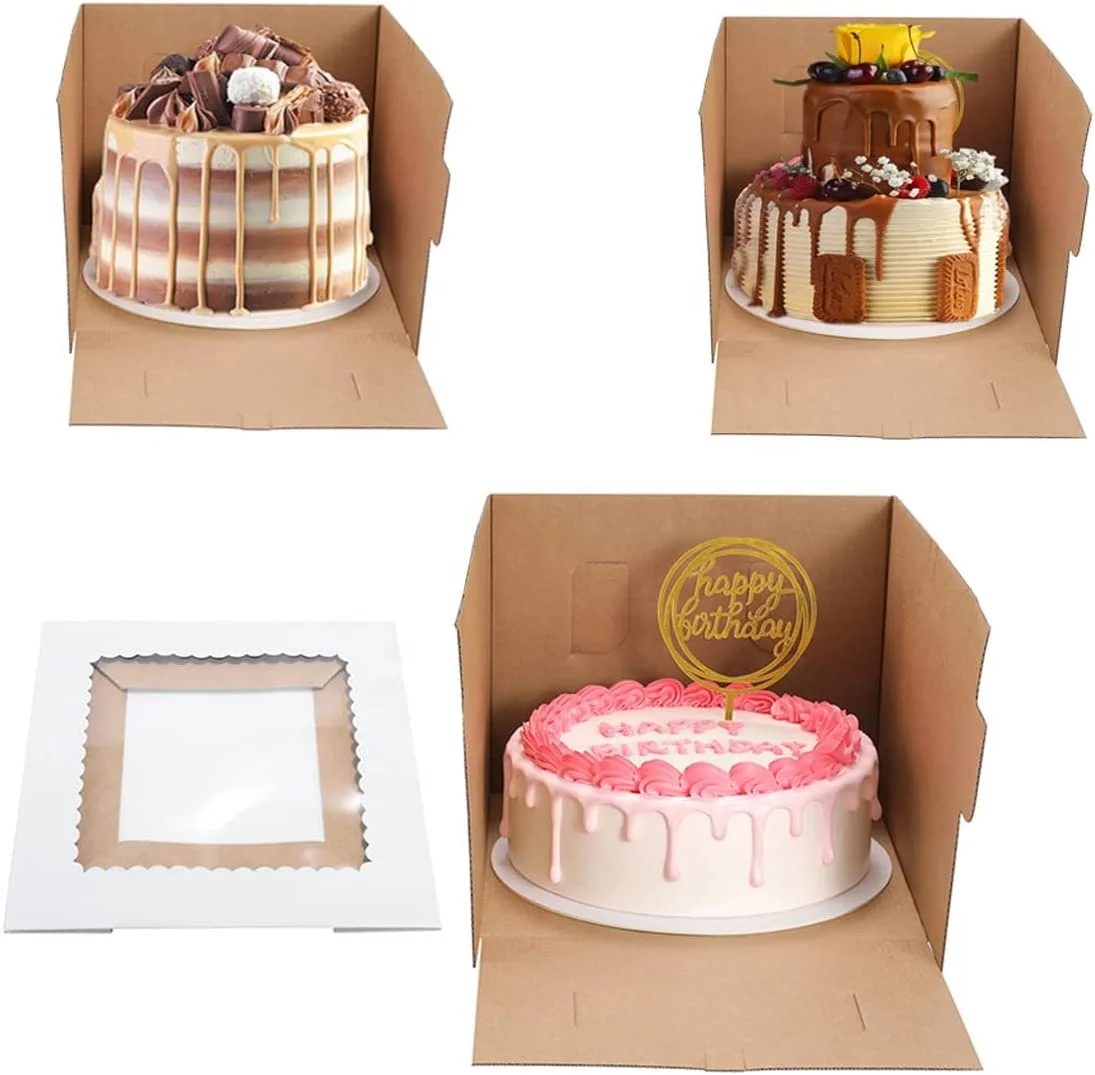 China wholesale packaging box for cake wholesale price cake custom packaging box luxury cake box packaging