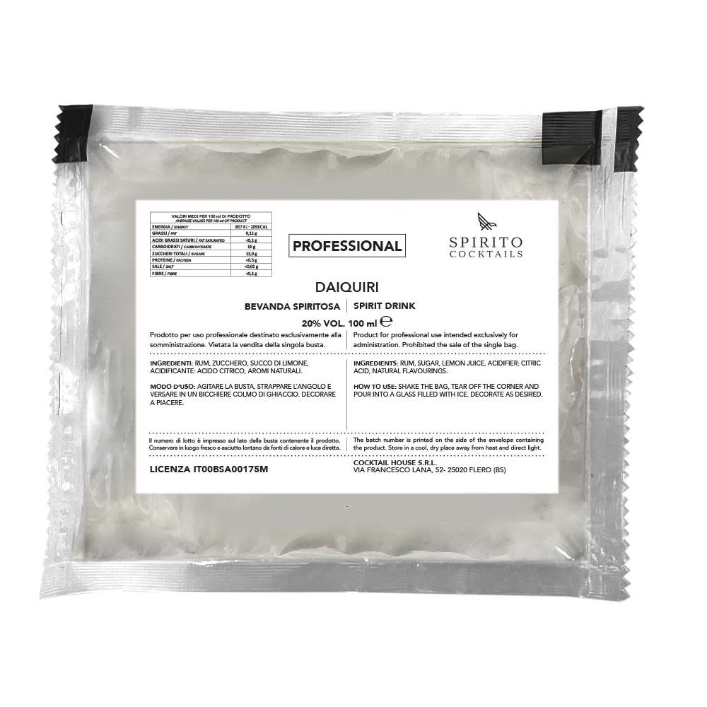 Daiquiri однопорционный RTD коктейль с кустарным ромом для мероприятий и кейтеринга идеально подходит поворотов