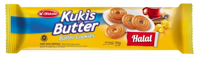 WHOLESALE Biscuit And Cookies Kokola Kukis 90g Bag Sweet Crispy Butter Vanilla Coconut Indonesia Product. FAVORITE
