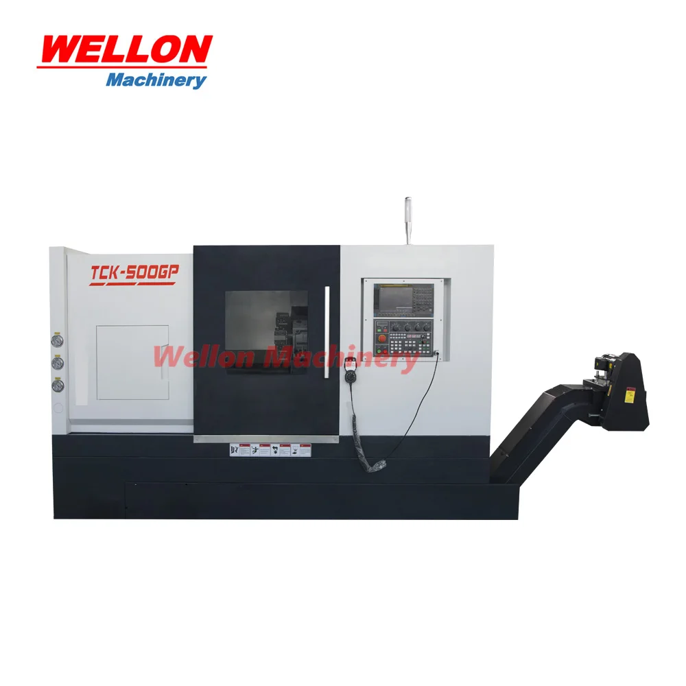 CNC Slant Bed Lathe Machine TCK400GP Metal Turning Lathe For Sale