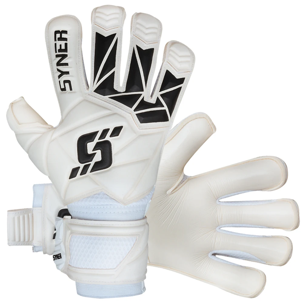 2024 Professional Soccer Goalkeeper Gloves German Latex 4mm Contact Unbeatable Grip Durability Comfort Finger Guard New Football