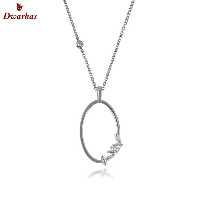 manufacturer newest pendant 925 sterling silver zircon gemstone pendant necklace women trendy jewelry