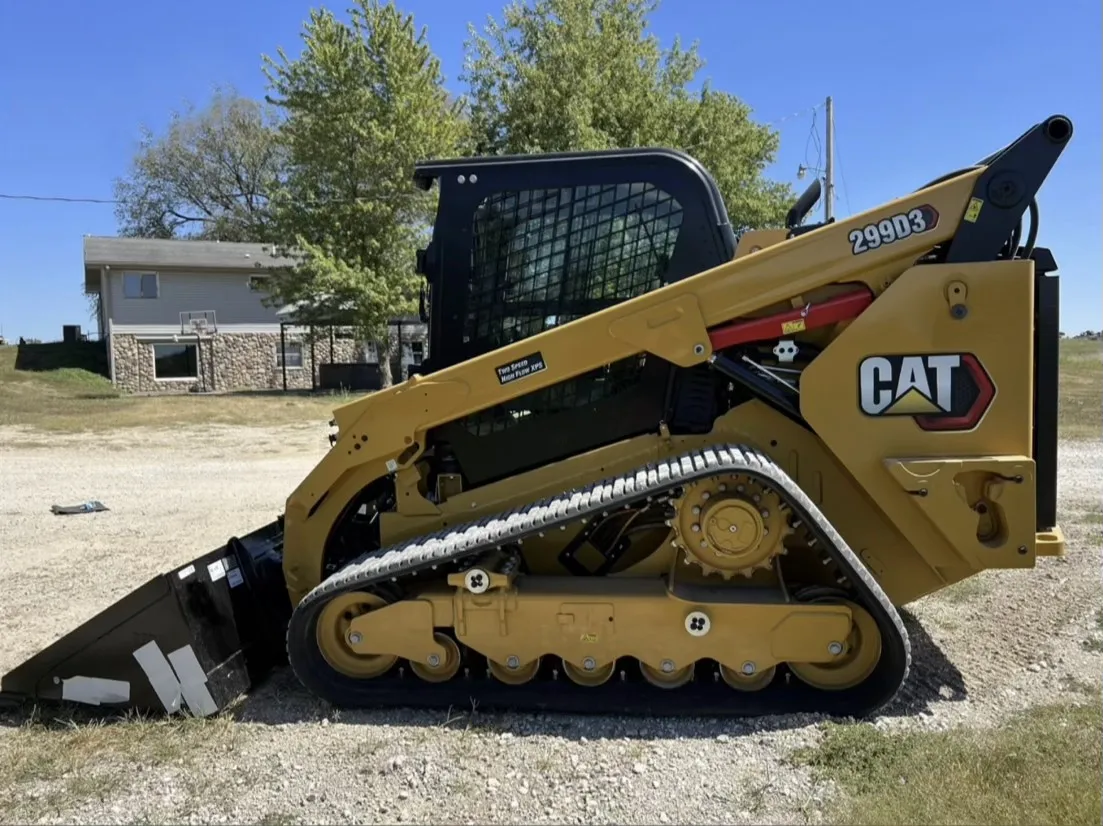 Excellent Condition EPA Certified CATERPILLAR 299D3 Track Skid Steer Cab Two-Speed And High Flow Ready To Ship