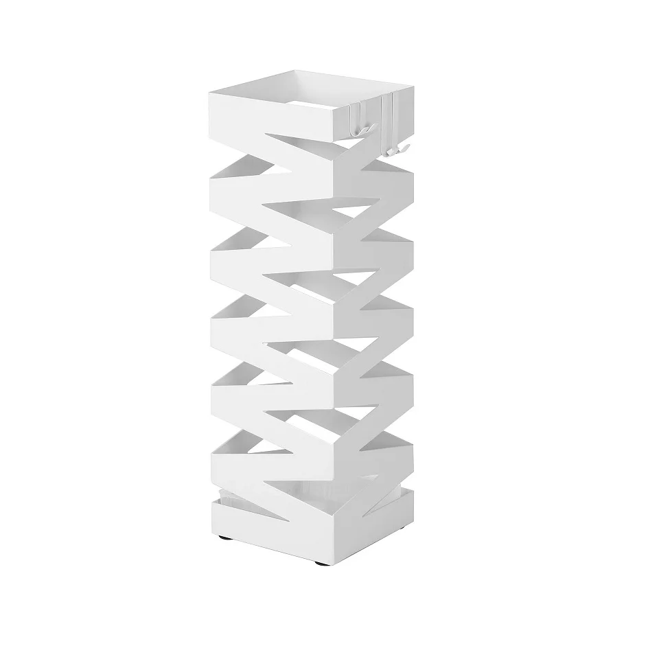 Handmade wrought iron umbrella stand black color customized shape and size umbrella stand Hotel Indoor & Outdoor