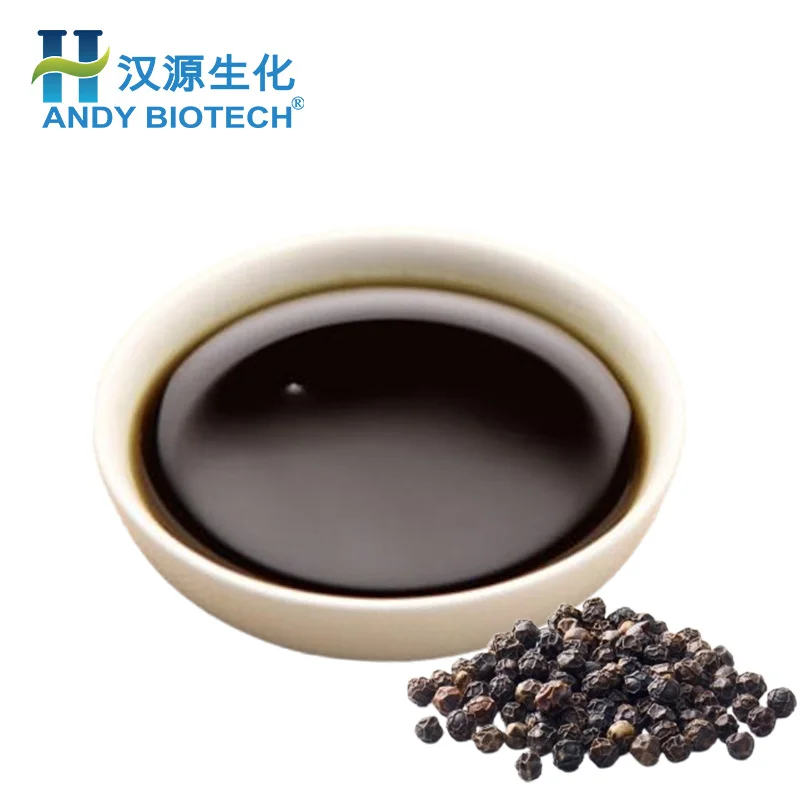 Manufacturer Supplies High Purity Black Pepper Oil Black Pepper Oleoresin