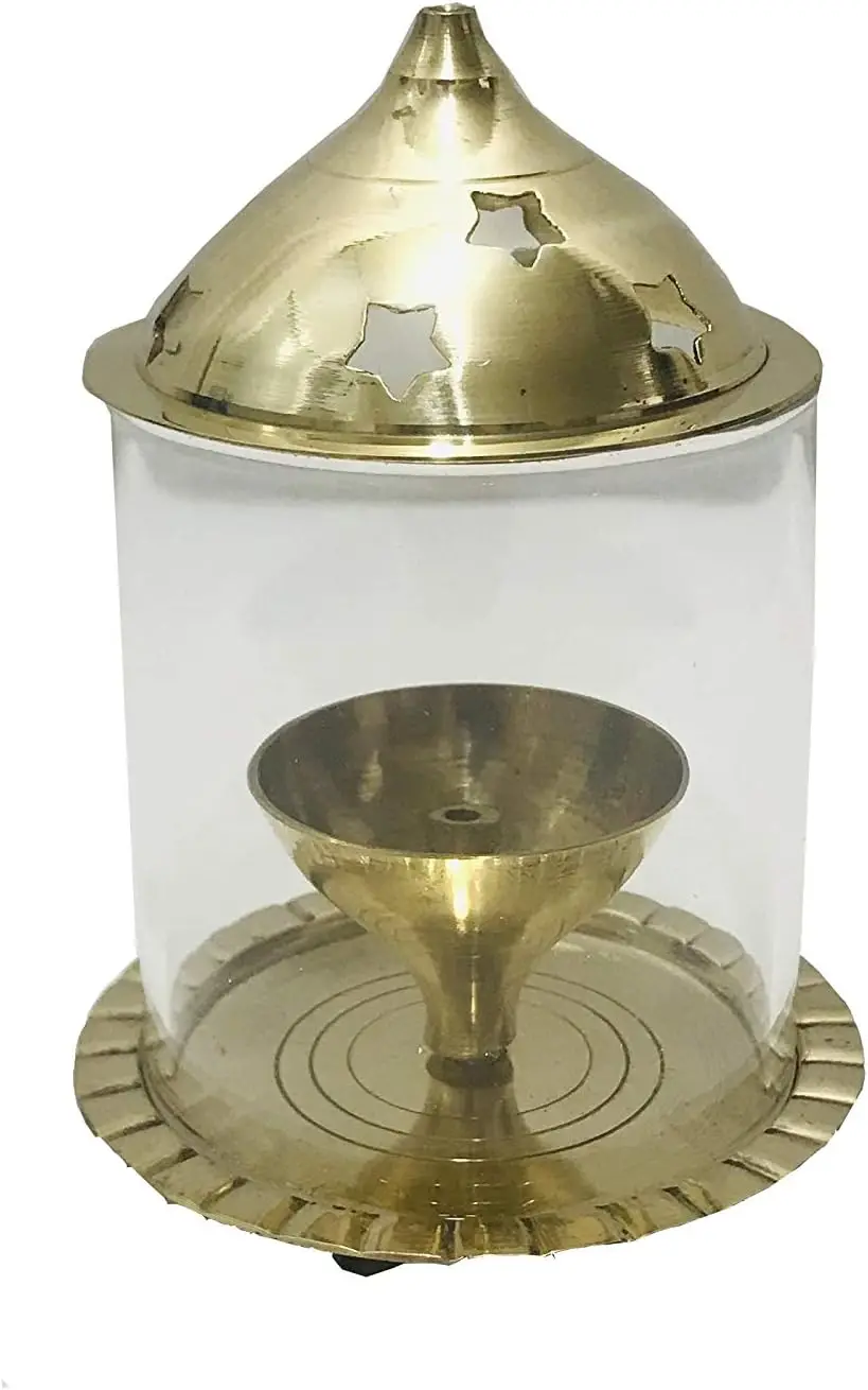 Puja Diwali Diya/Deepawali Deepak Oil Lamps Lantern Navratri Pooja Diya Engraved Christmas Gift Items Size- 5 inch