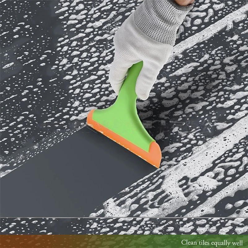 Satisfaction Guaranteed Small Blade Window Wiper Black Floor Silicone Shower Squeegee