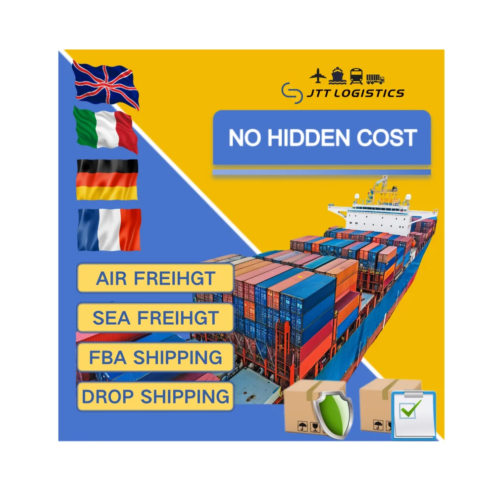 Freight Forwarder To France UK Germany Italy Provide DDP Shipping Europe FBA Shipping Agent By Sea With Competitive Seafreight