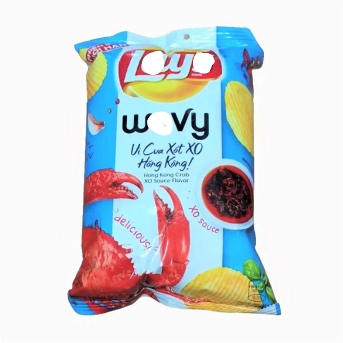 Lays snack crab flavor Sauce 30g/bag, 160 bag/case made in Vietnam