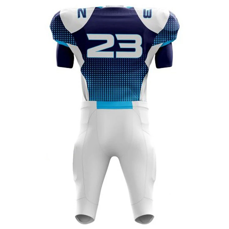 Custom Mesh American Football Uniform American Football Over Sized Jersey Sublimation American Football Uniform