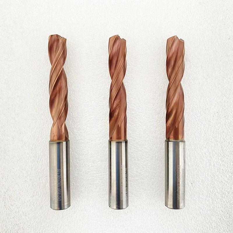 FULLOVE Customized CNC Tools Carbide Drills For Hardened Steels