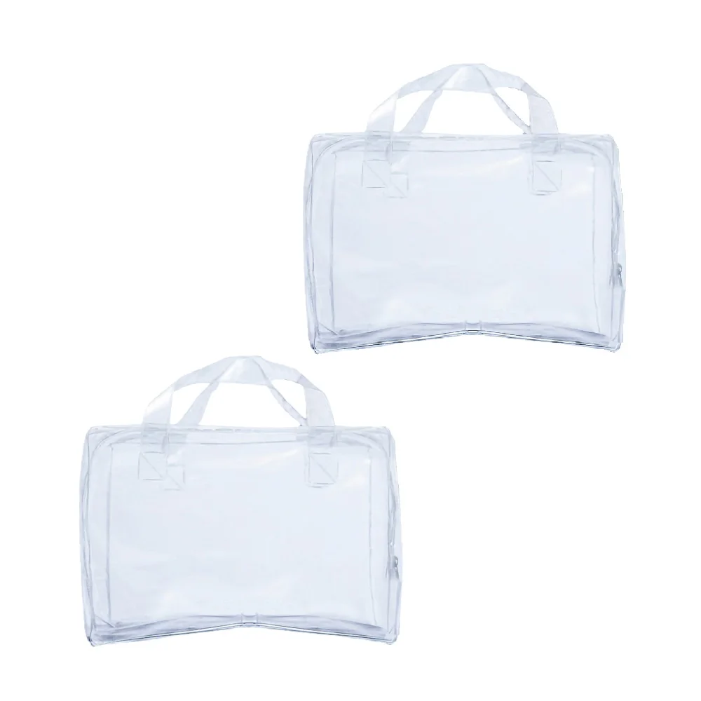 Fashionable Unisex Best Seller Customized Orders Transparent Material Cosmetic PVC Bag Wholesale From Vietnamese Brand