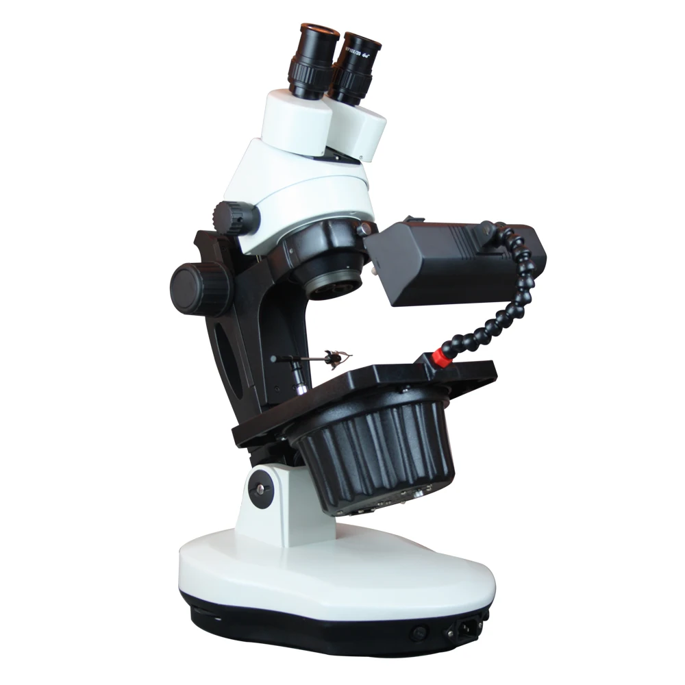 Gemological Swivel Binocular Microscope Model-RGM used to distinguish between genuine Manufacturer Radical